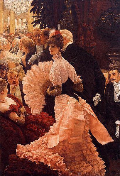 James Tissot A Woman of Ambition (Political Woman) also known as The Reception oil painting picture